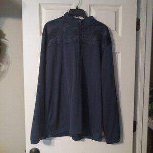 Pebble Beach Dry-Luxe Performance Men's XL Navy Blue  Pullover
